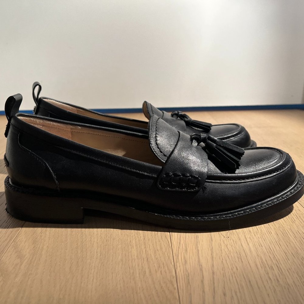 Sam Edelman's Caylia Leather Tassel Loafers